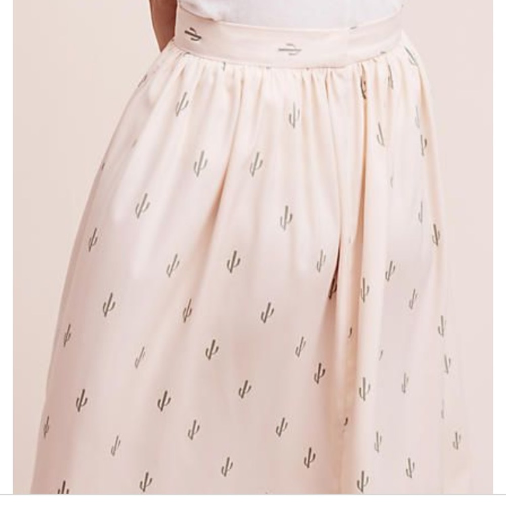 Anthropologie Cactus Skirt 🌵